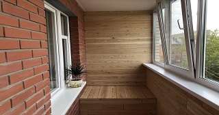 Отделка, остекление, утепление балконов в Черногорске от 212 руб. м/2.