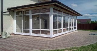 Остекление веранды Черногорск, цена от 10063 руб.